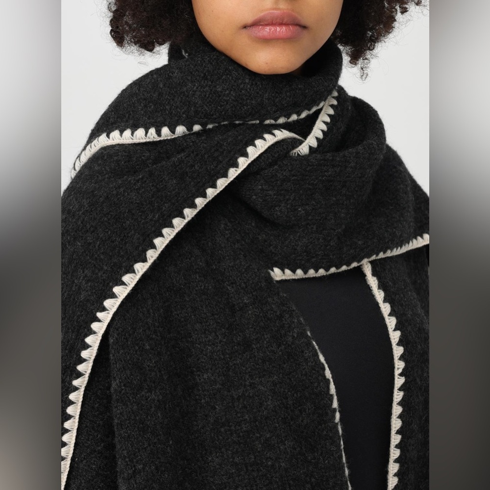 MEIMEIJ Charcoal and White Women's Cardigan NWT - Picture 4 of 11